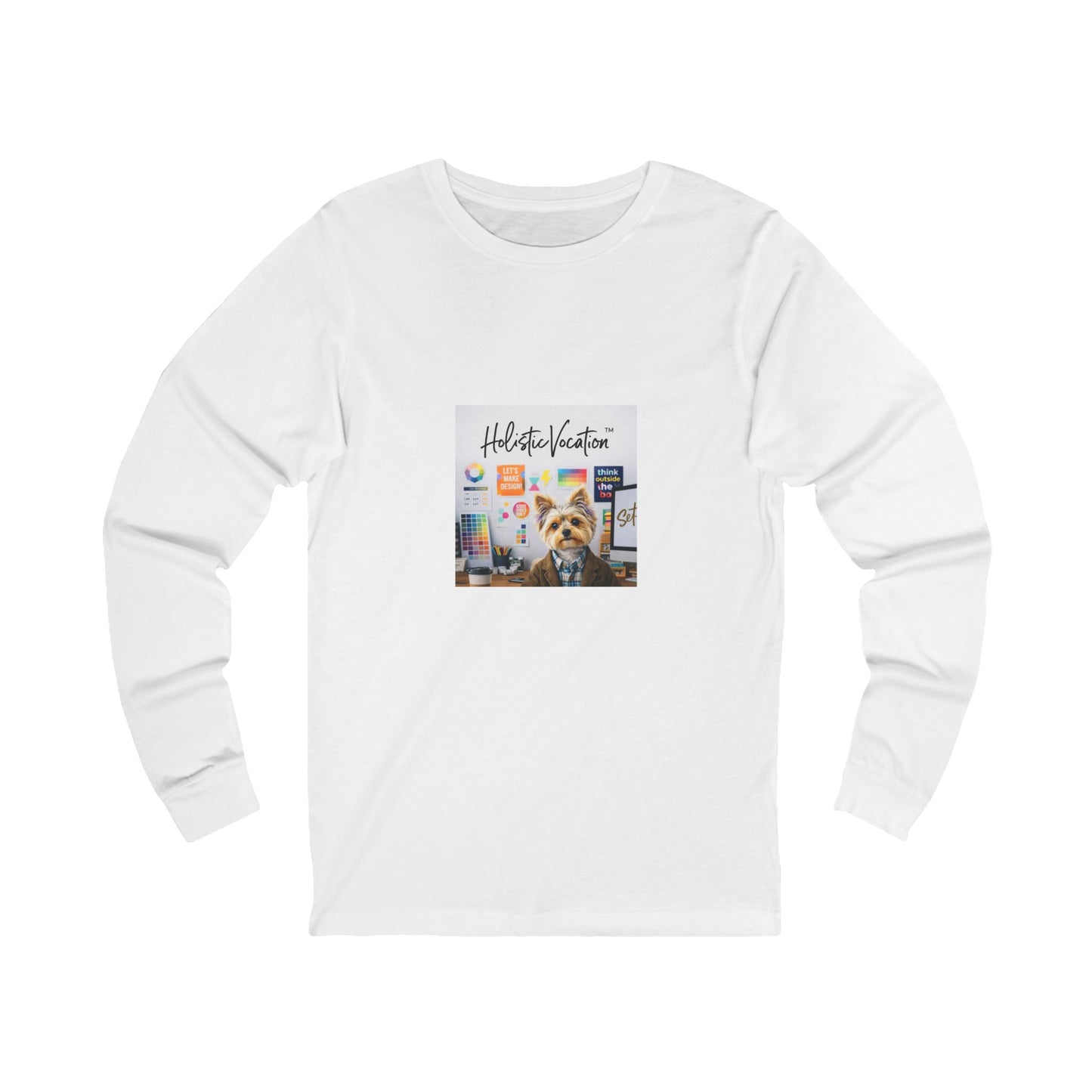 Honor your vocation Long Sleeve Tee — Beach Dog Graphic