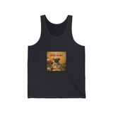 Honor your vocation Valentine Pug Tank Top — "Hello Valentine" Cute Dog Graphic Tank