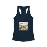Honor your vocation Cute Puppy Baker Graphic Women's Ideal Racerback Tank