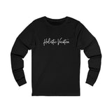 Holistic Vocation Long Sleeve Tee — “got purpose?” Wellness Shirt - White Design