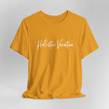Holistic Vocation Tee — Minimal Script Spiritual Wellness T‑Shirt