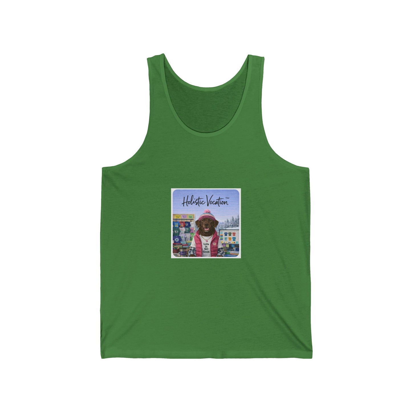 Honor your vocation Dog Tank Top — Cute Pup Beach Travel Graphic Tank