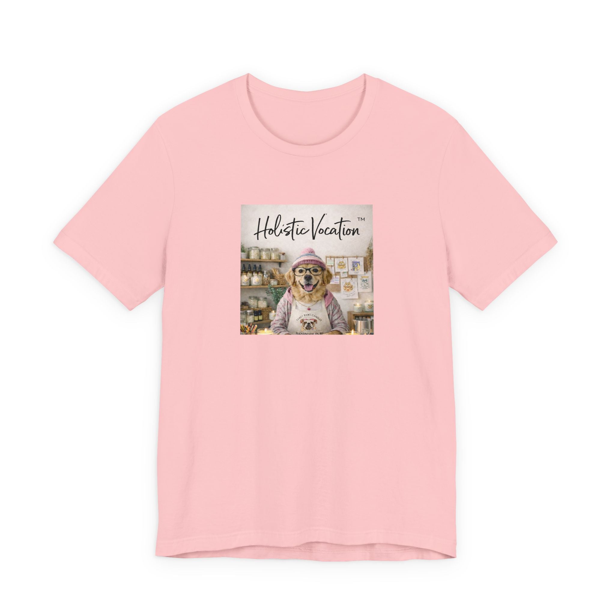 Dog Baker T‑Shirt — "Holistic Vocation" Cute Puppy Baker Graphic Tee