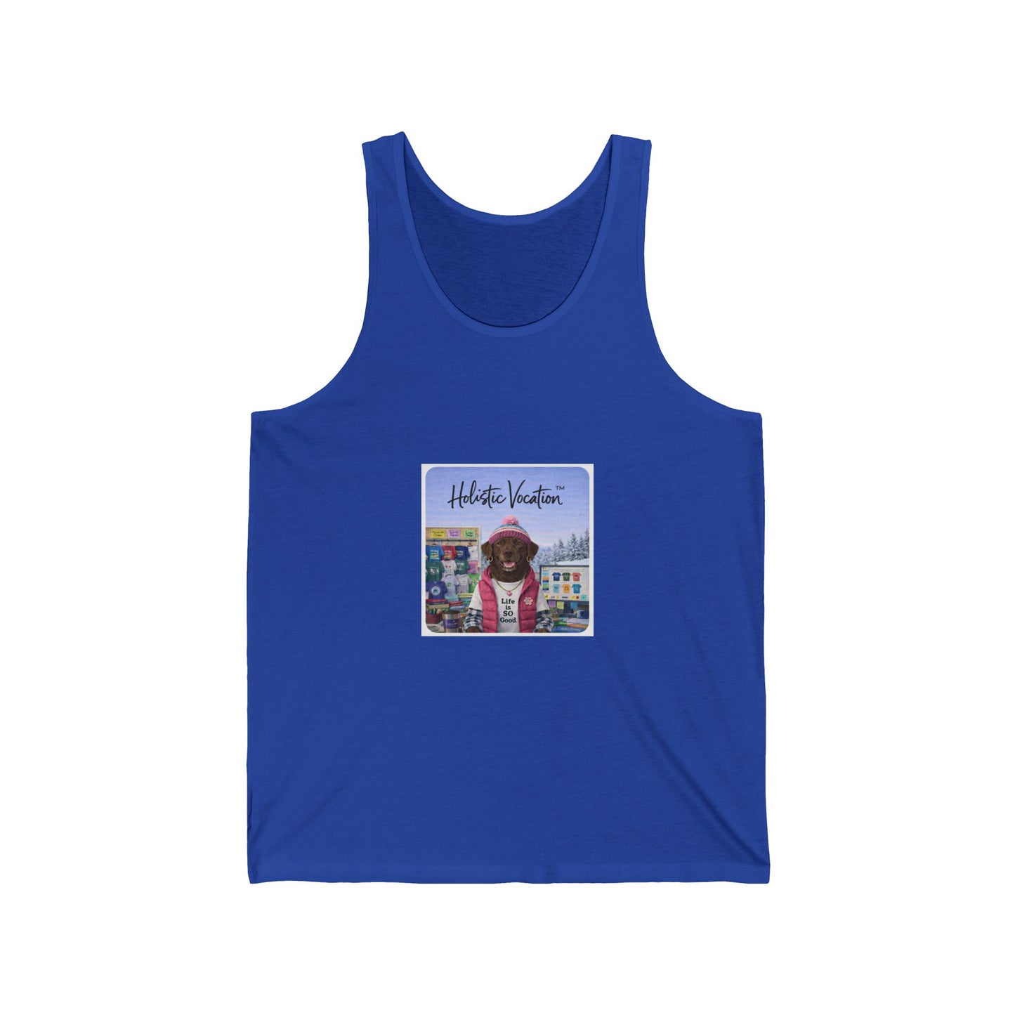 Honor your vocation Dog Tank Top — Cute Pup Beach Travel Graphic Tank