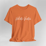 Holistic Vocation Tee — Minimal Script Spiritual Wellness T‑Shirt