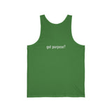 Holistic Vocation Tank Top — "got purpose?" Motivational Graphic Tank
