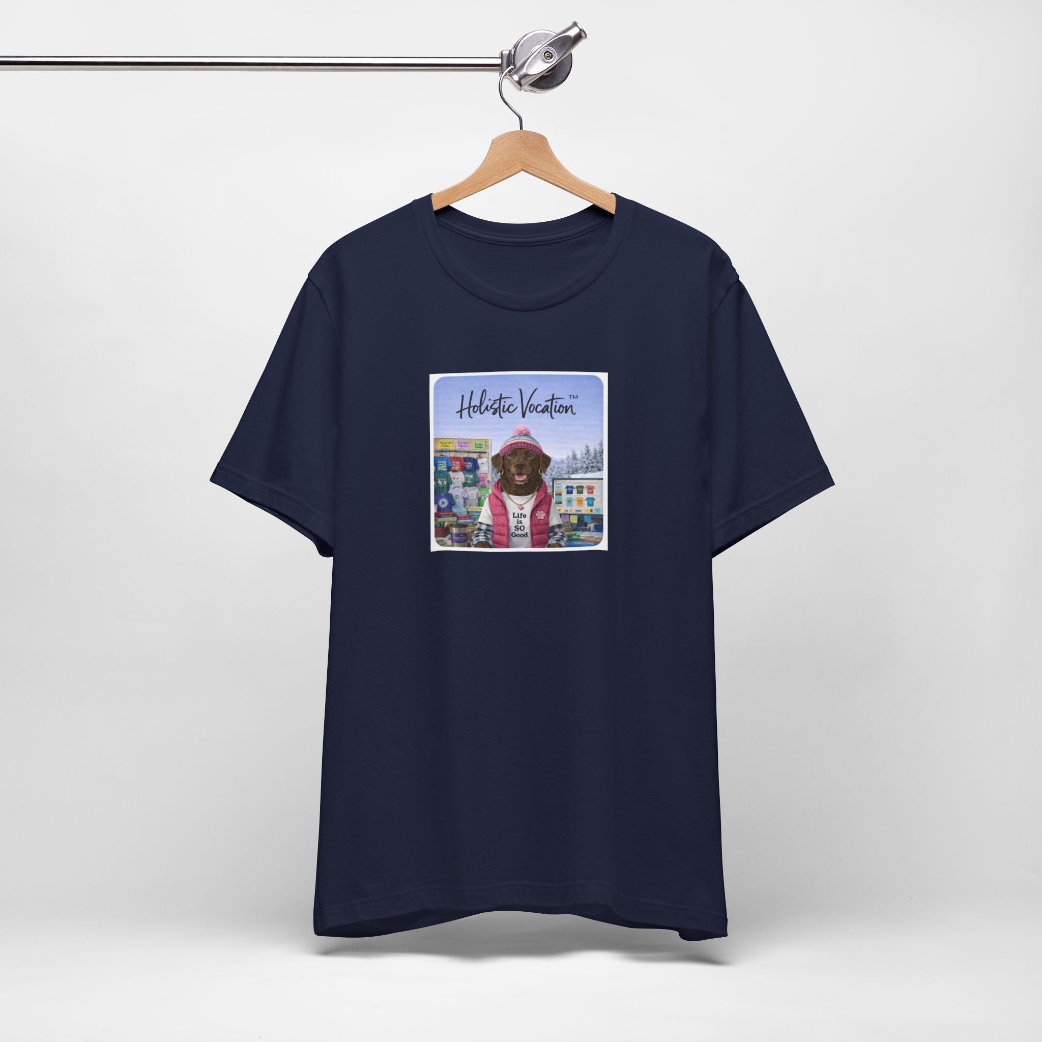 Honor your vocation Dog Vacation T-Shirt — Retro Dog Graphic Tee