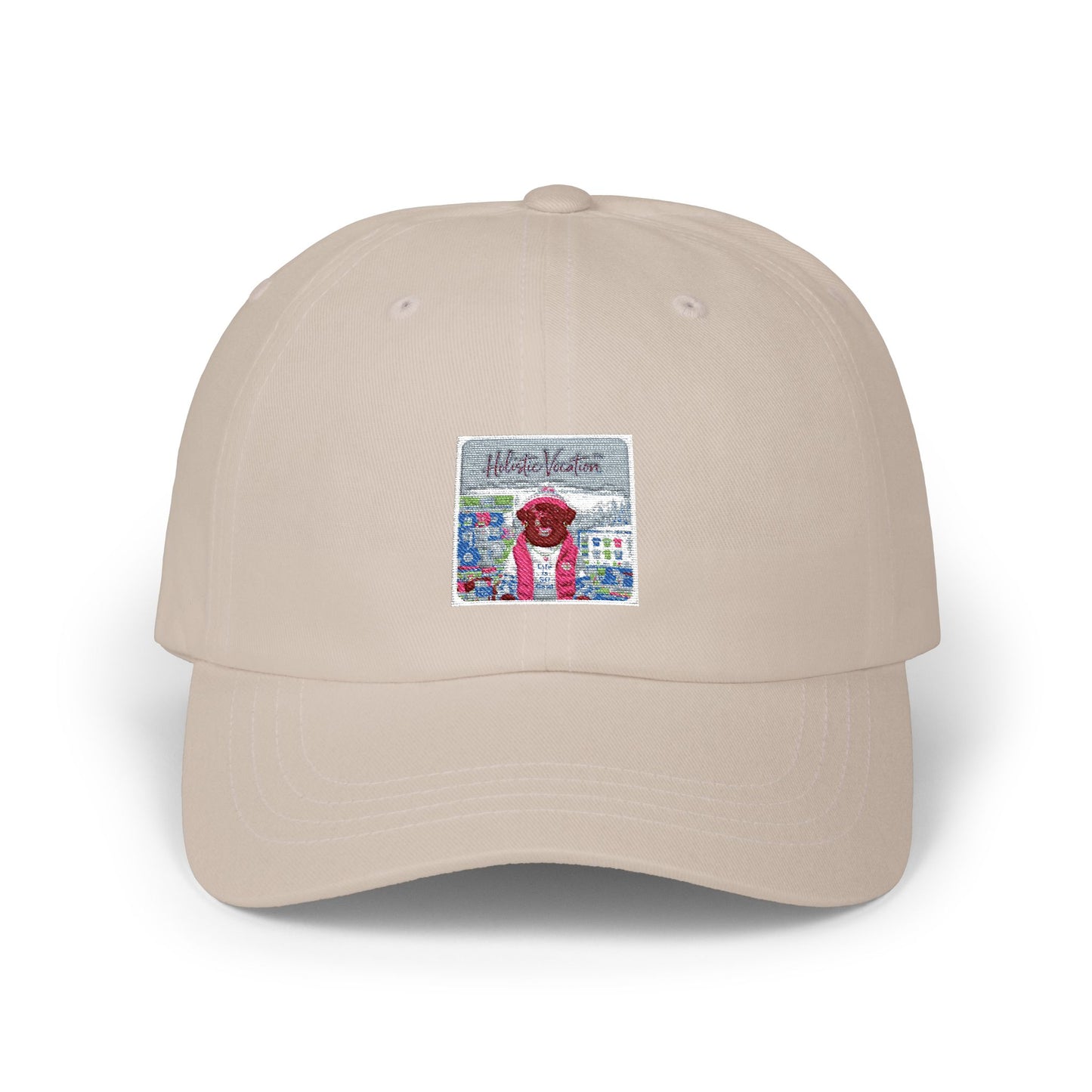 Honor your vocation Dad Cap — Festive Snow Globe Santa Design Holiday Baseball Hat