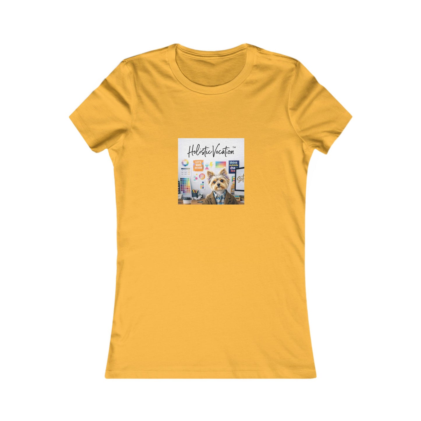 Honor your vocation Women's Dog Lover Tee — "Adopt Don't Shop" Rescue Pup Graphic