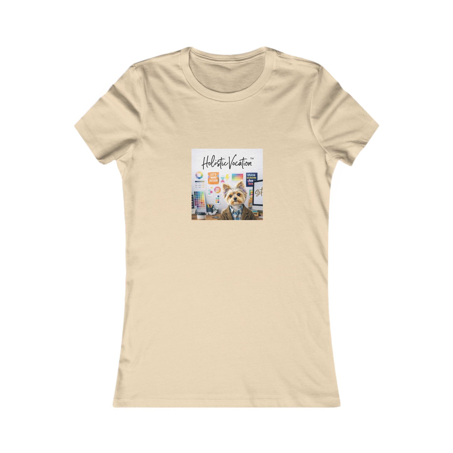 Honor your vocation Women's Dog Lover Tee — "Adopt Don't Shop" Rescue Pup Graphic