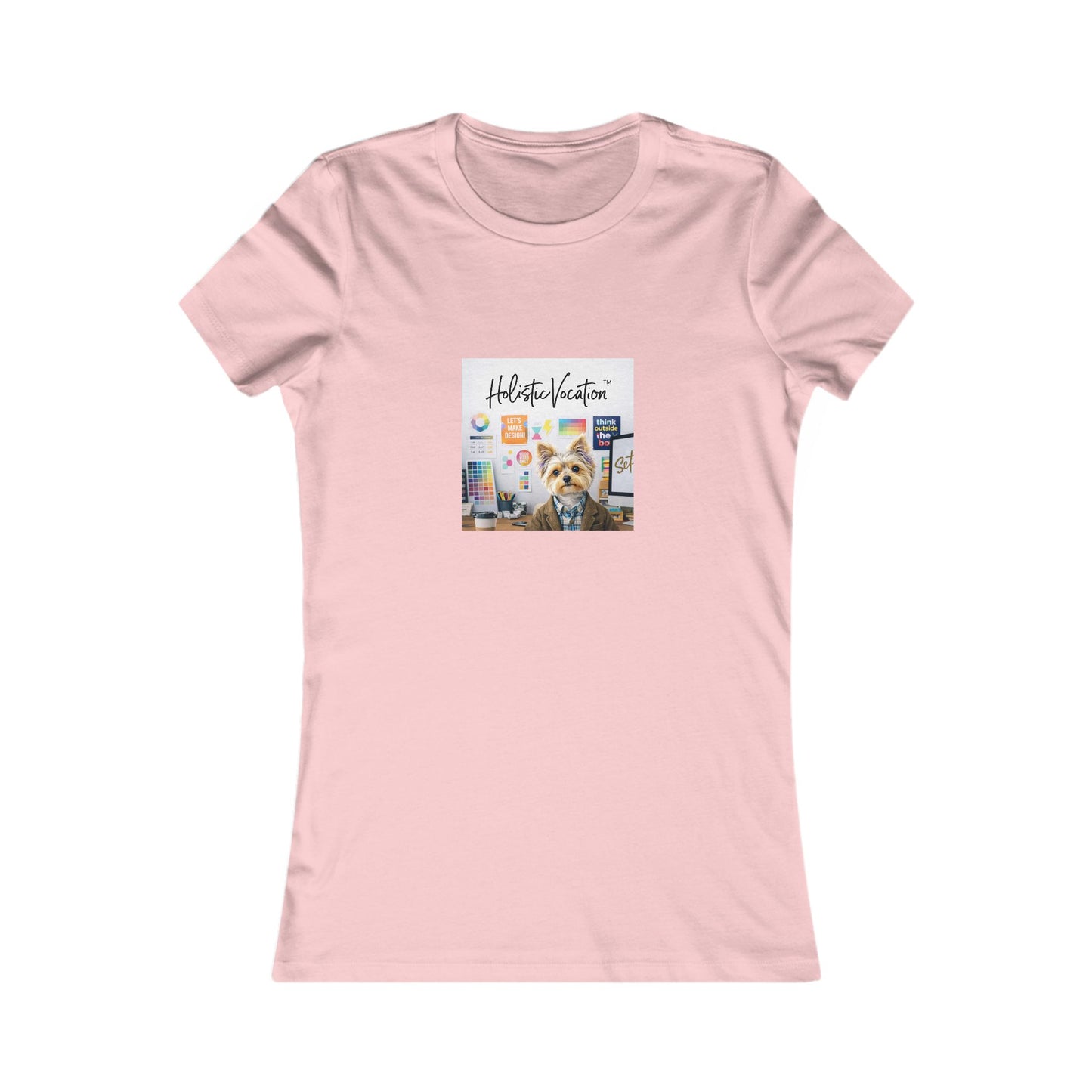 Honor your vocation Women's Dog Lover Tee — "Adopt Don't Shop" Rescue Pup Graphic