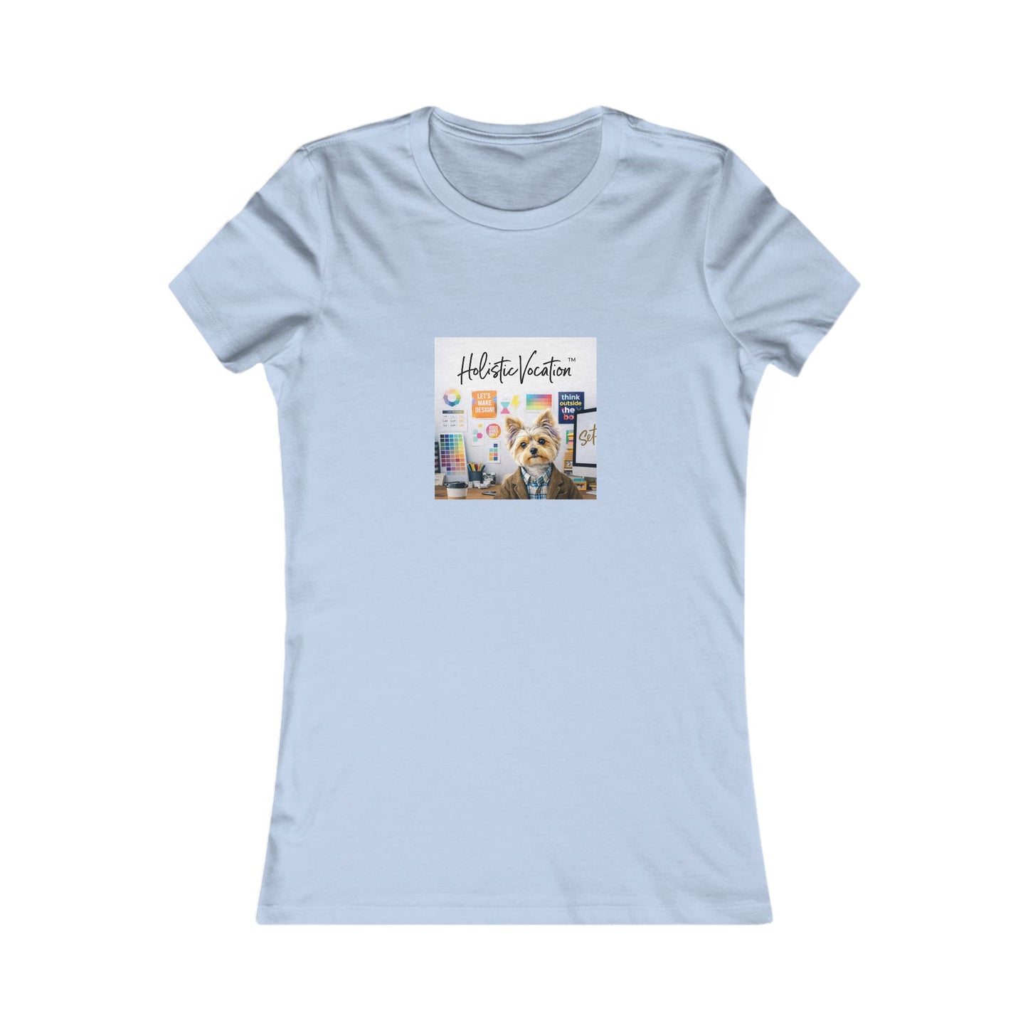 Honor your vocation Women's Dog Lover Tee — "Adopt Don't Shop" Rescue Pup Graphic