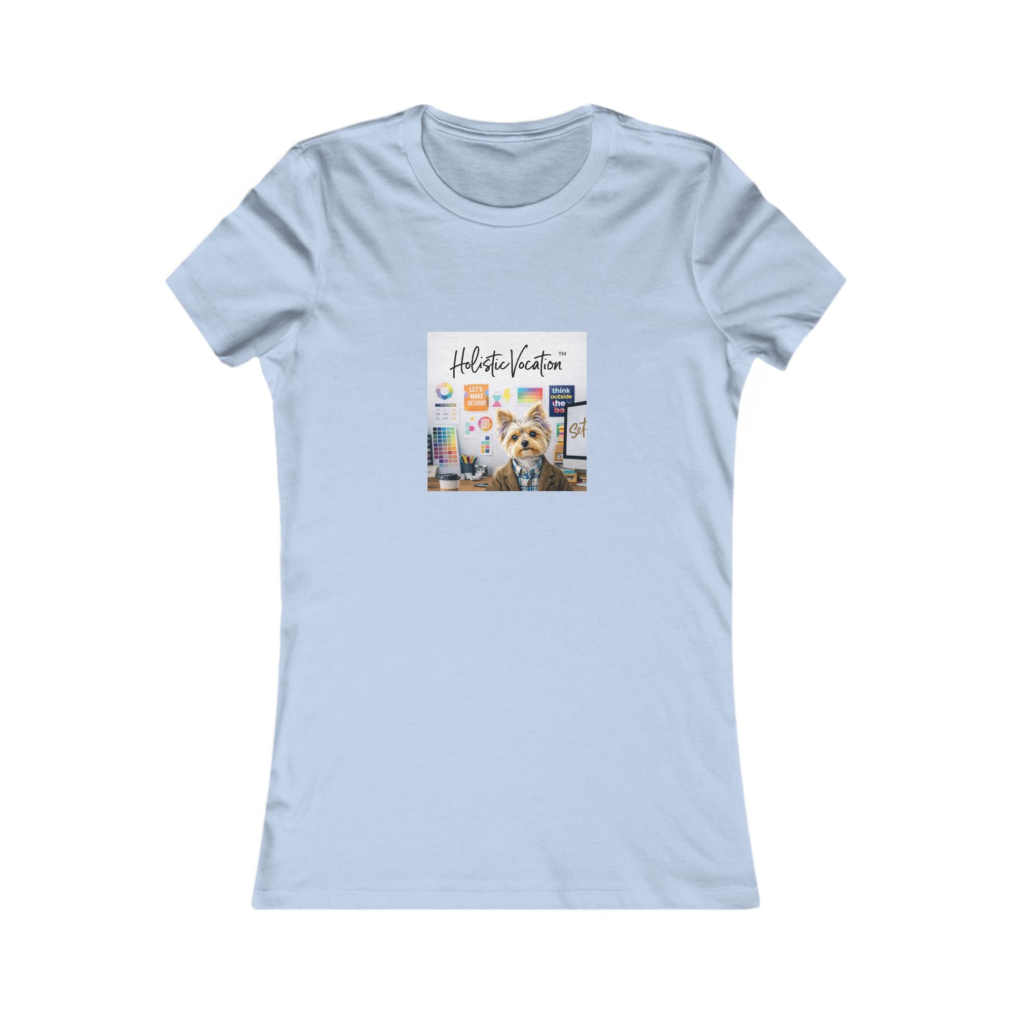 Honor your vocation Women's Dog Lover Tee — "Adopt Don't Shop" Rescue Pup Graphic