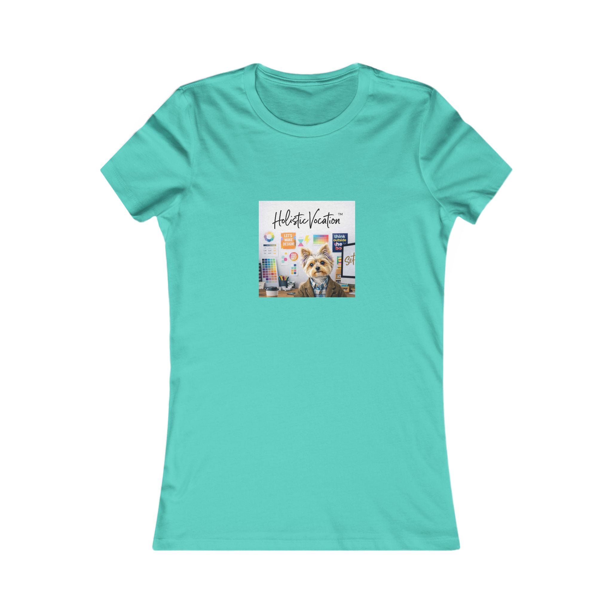 Honor your vocation Women's Dog Lover Tee — "Adopt Don't Shop" Rescue Pup Graphic