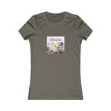Honor your vocation Women's Dog Lover Tee — "Adopt Don't Shop" Rescue Pup Graphic