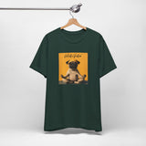 Honor your vocation Pug Meditation Tee - "Holistic Vocation" Graphic T-Shirt