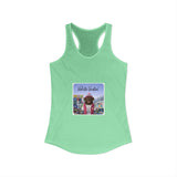 Honor your vocation Retro Dog Graphic Women's Ideal Racerback Tank