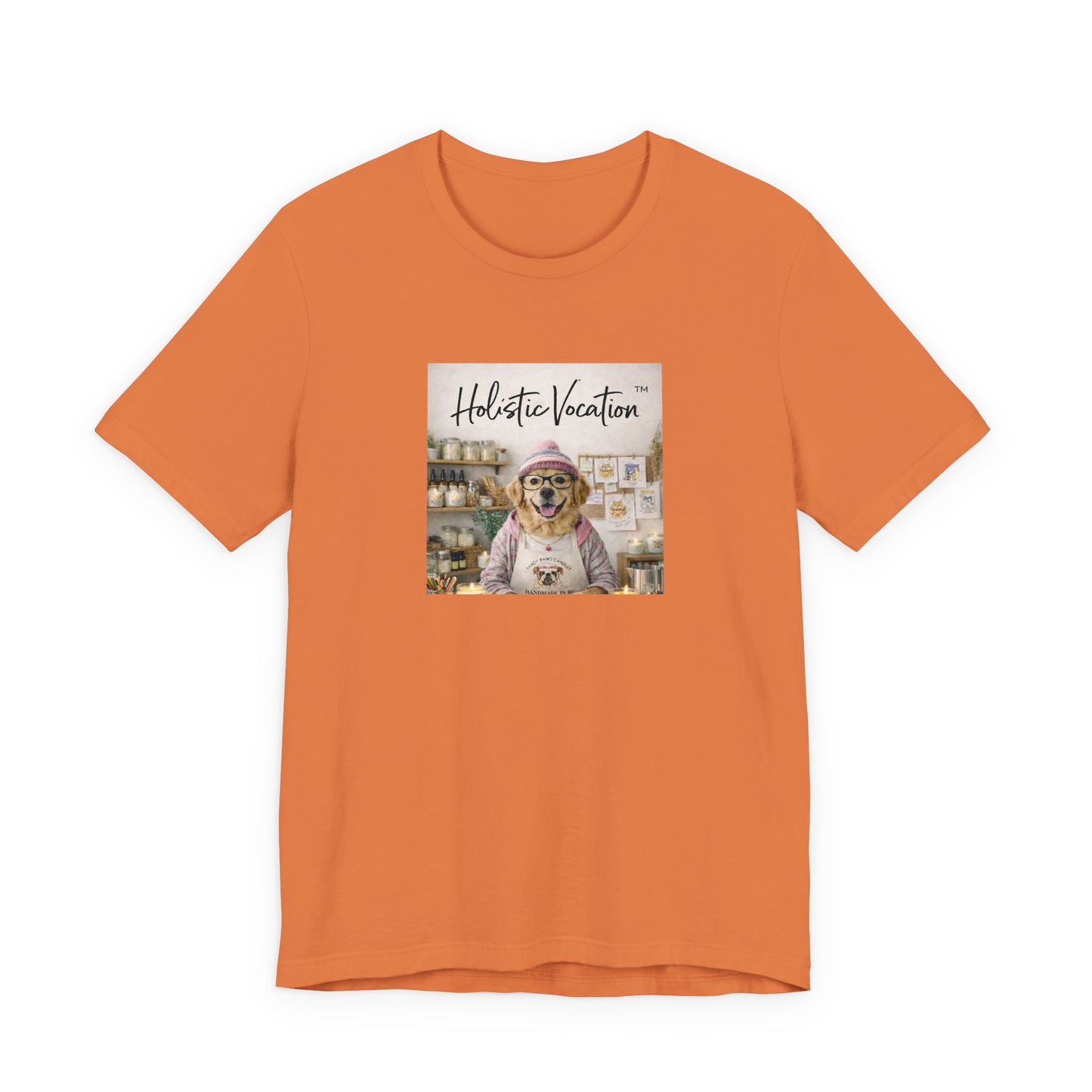 Dog Baker T‑Shirt — "Holistic Vocation" Cute Puppy Baker Graphic Tee