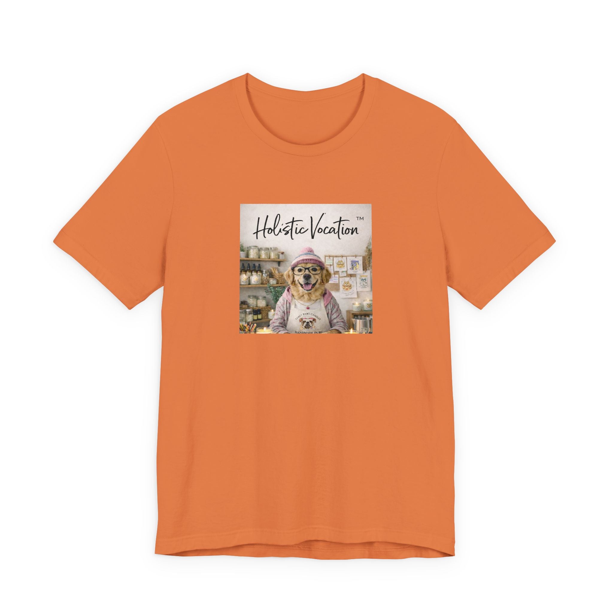 Dog Baker T‑Shirt — "Holistic Vocation" Cute Puppy Baker Graphic Tee