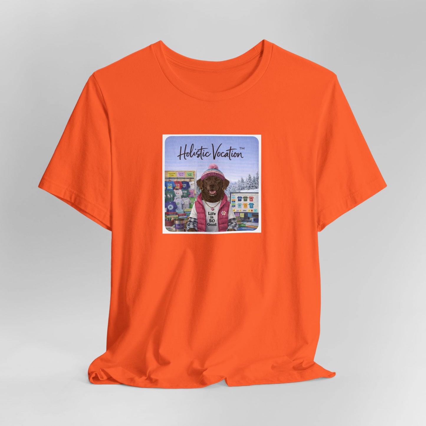 Honor your vocation Dog Vacation T-Shirt — Retro Dog Graphic Tee