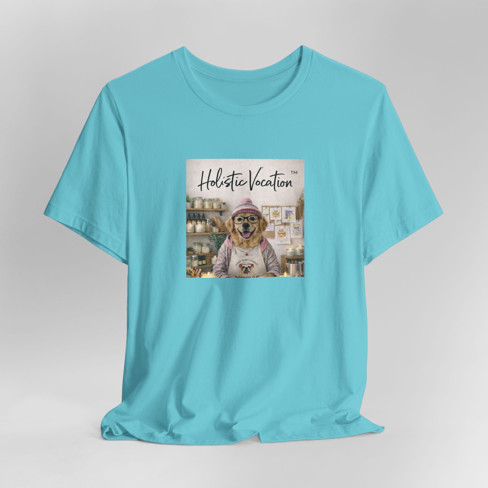 Dog Baker T‑Shirt — "Holistic Vocation" Cute Puppy Baker Graphic Tee