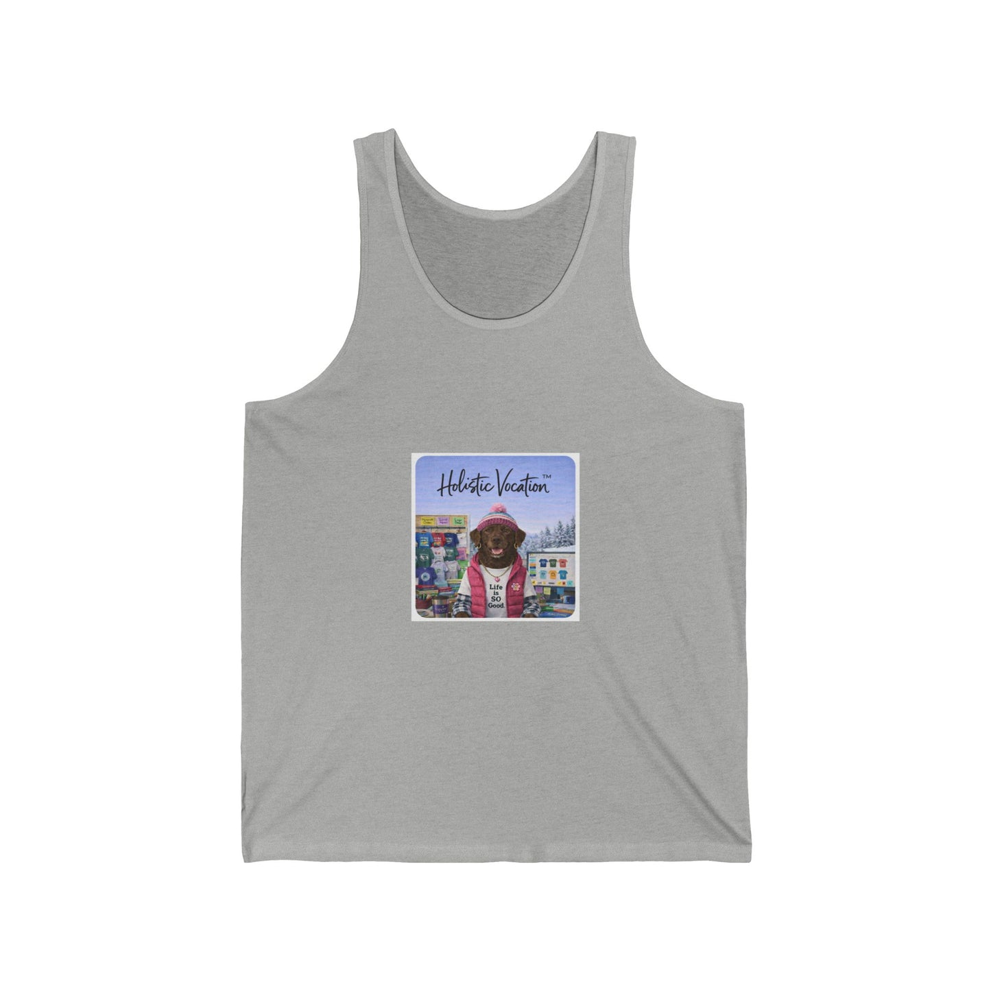 Honor your vocation Dog Tank Top — Cute Pup Beach Travel Graphic Tank
