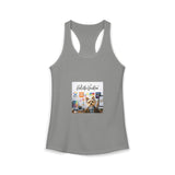 Honor your vocation Beach Dog Graphic Women's Ideal Racerback Tank