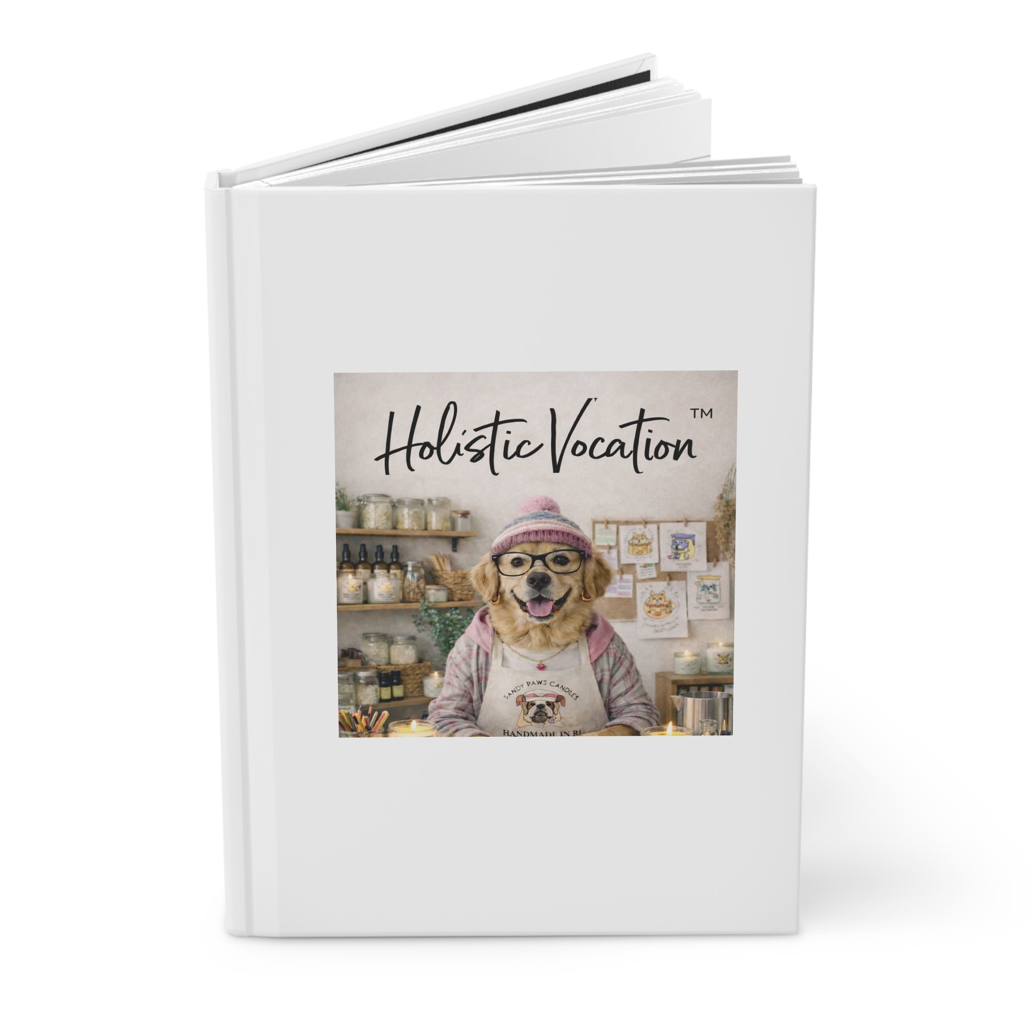 Honor your vocation Hardcover Journal — Cute Sloth Self-Care Travel Notebook