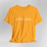 Holistic Vocation Tee — Minimal Script Spiritual Wellness T‑Shirt