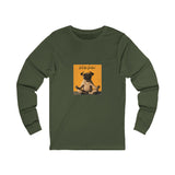 Honor your vocation Long Sleeve Tee — Cute Pug Yoga Graphic Everydaysic C Shirt