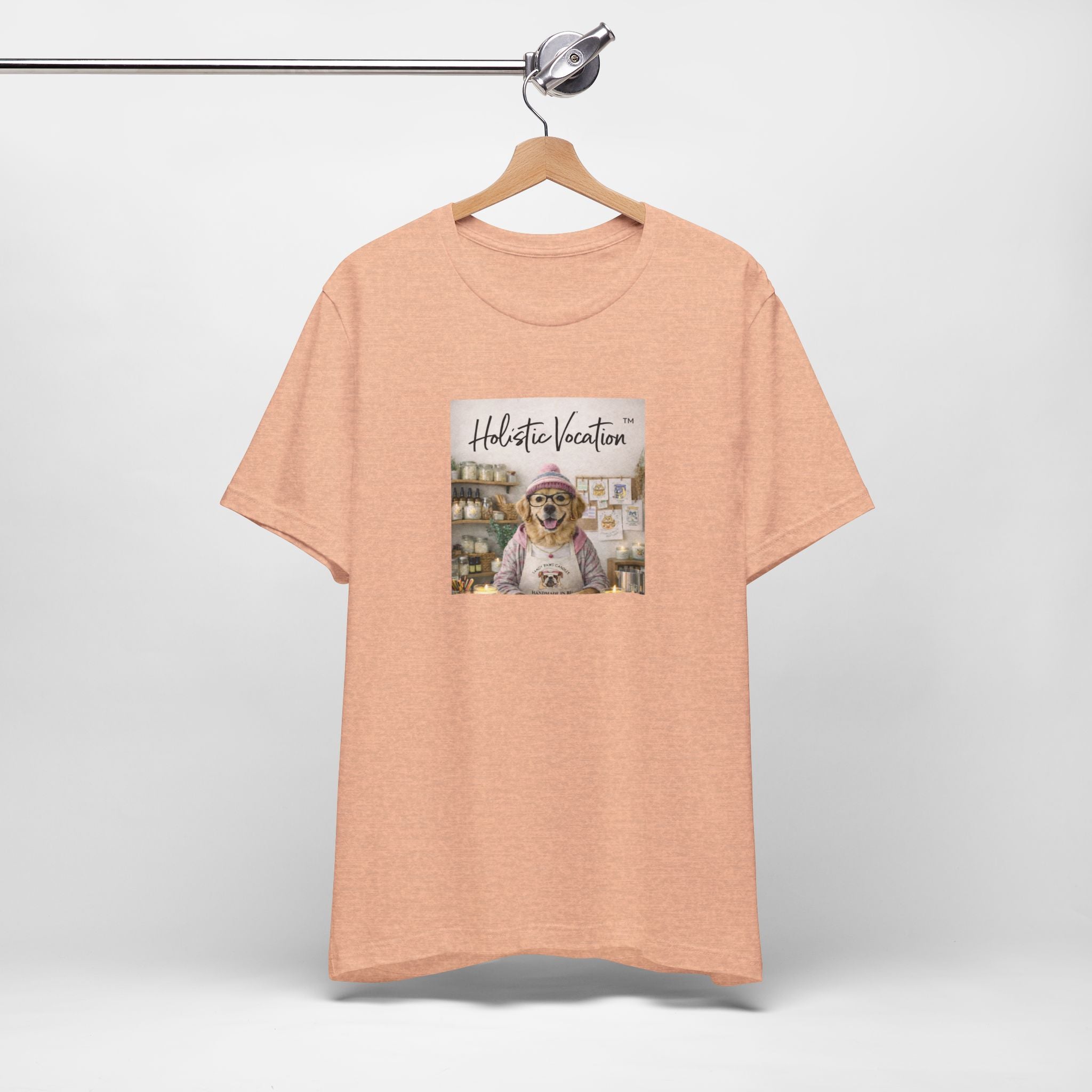Dog Baker T‑Shirt — "Holistic Vocation" Cute Puppy Baker Graphic Tee
