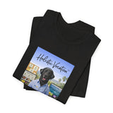 Holistic Vocation T-Shirt — Black Labrador Beach Portrait Tee