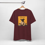 Honor your vocation Pug Meditation Tee - "Holistic Vocation" Graphic T-Shirt