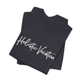 Holistic Vocation Tee — Minimal Script Spiritual Wellness T‑Shirt