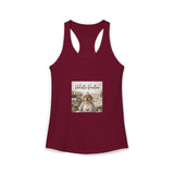 Honor your vocation Cute Puppy Baker Graphic Women's Ideal Racerback Tank