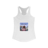 Honor your vocation Retro Dog Graphic Women's Ideal Racerback Tank