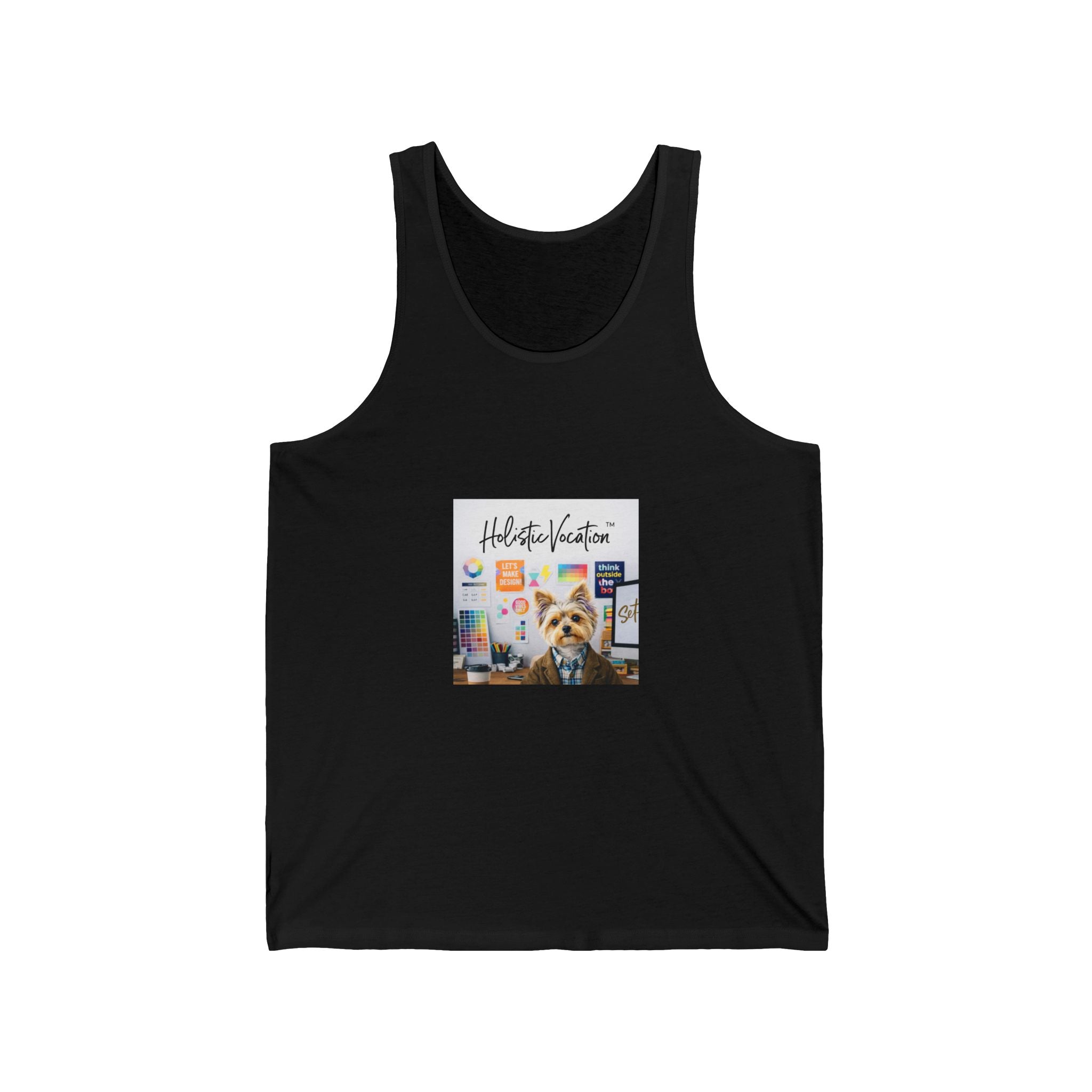 Honor your vocation Vibes Tank Top — "Hello Vocation" Beachy Summer Tank