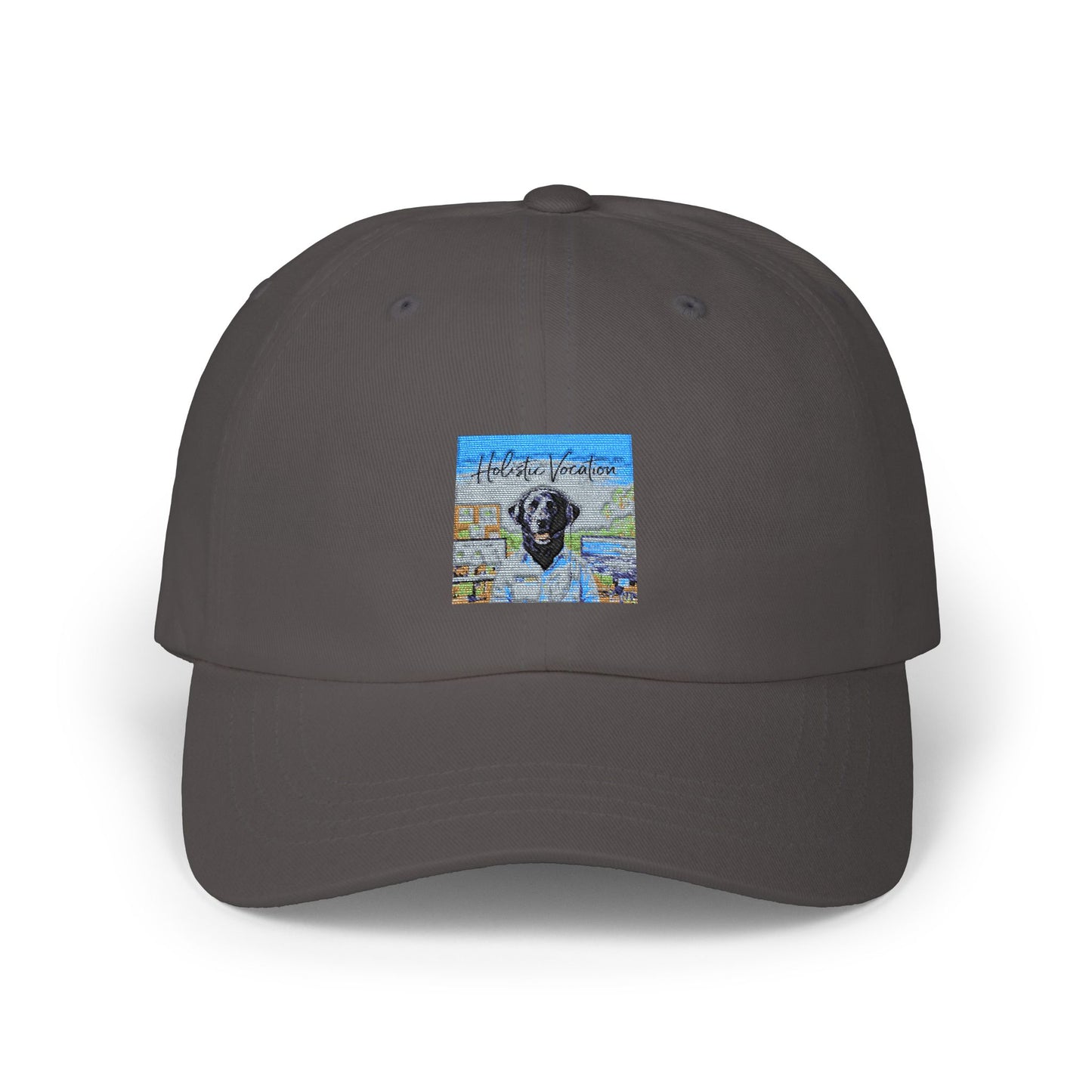 Honor your vocation Dad Cap with Mosaic Sheep Art Embroidery — Cute Farm Animal Baseball Hat