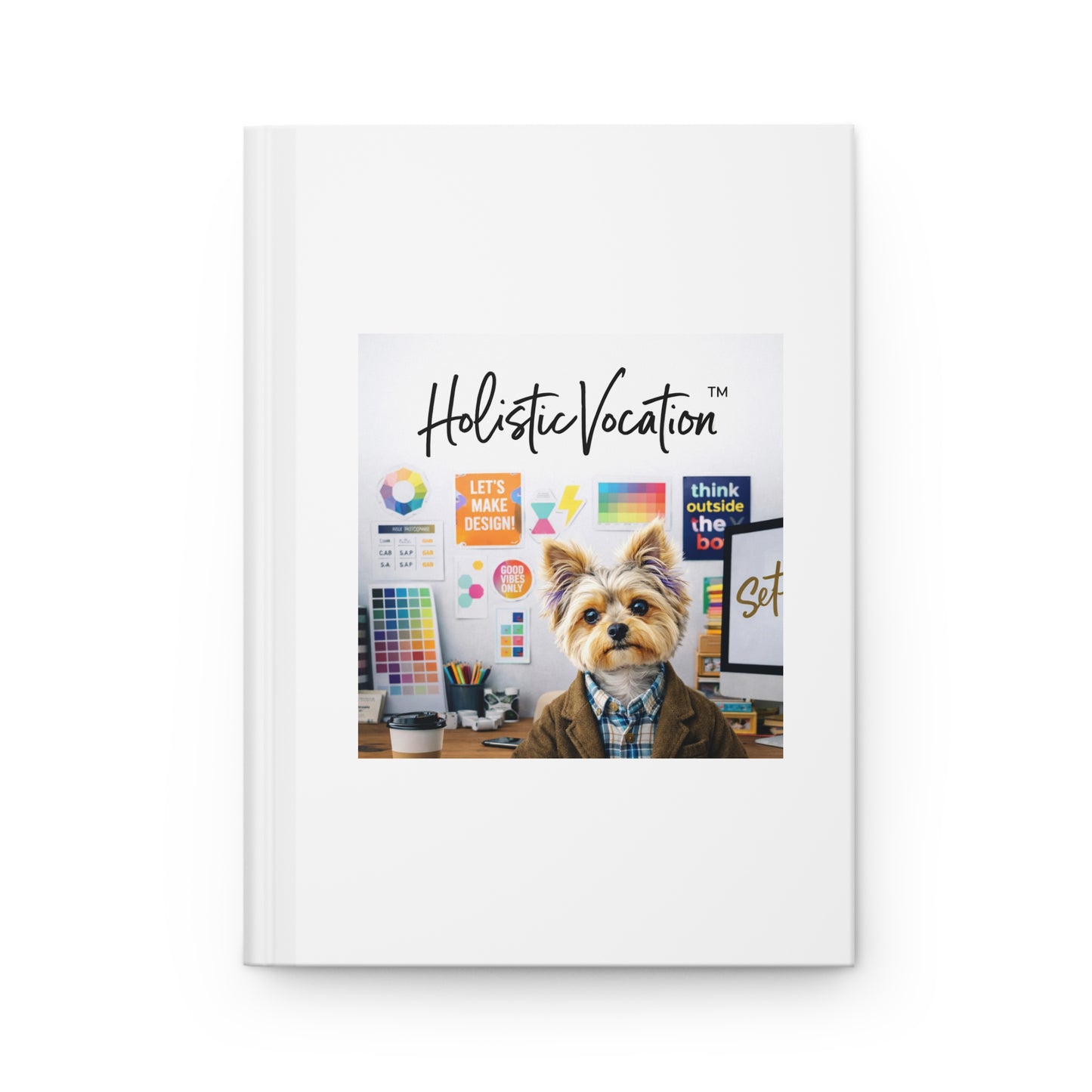 Honor your vocation Dog Hardcover Journal