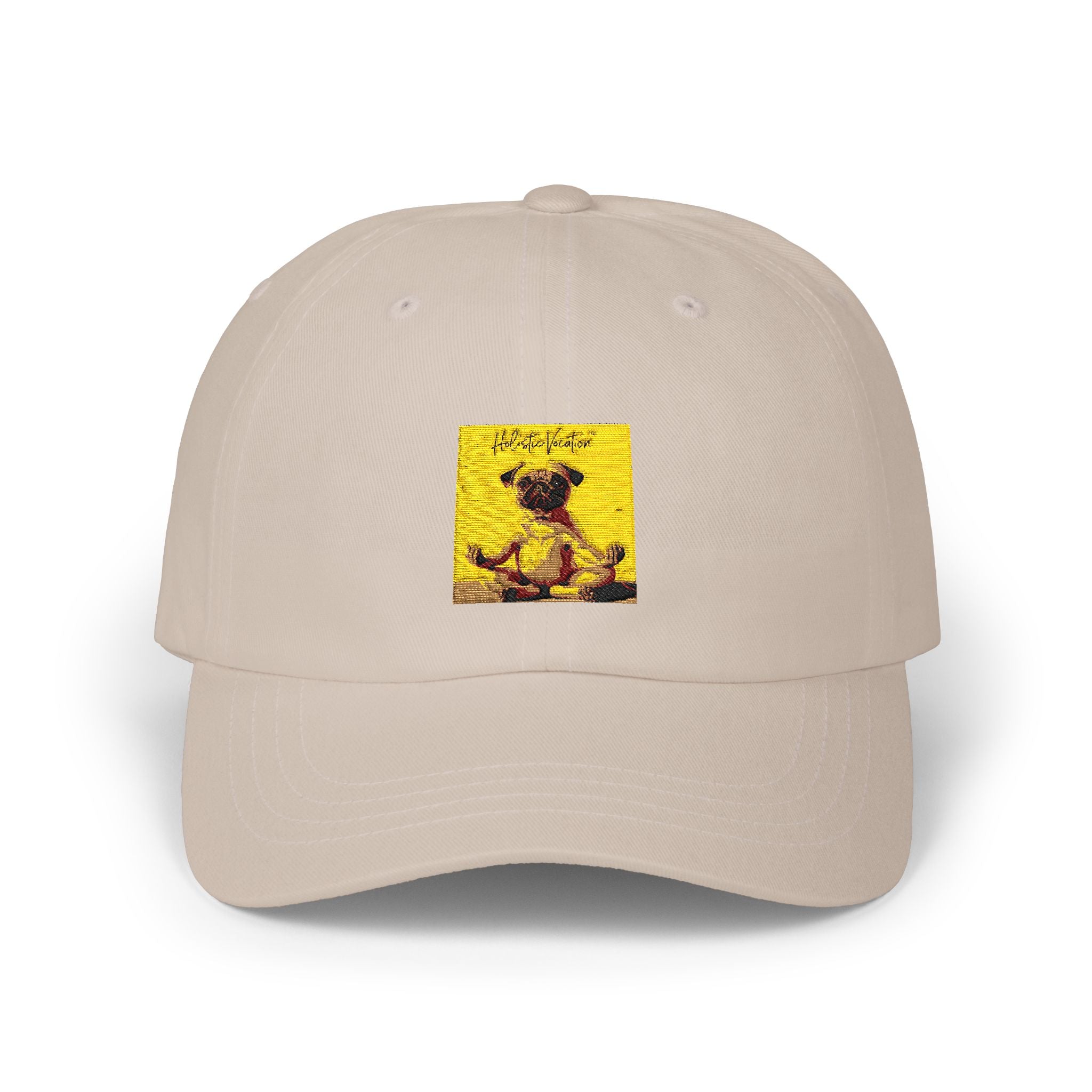 Honor your vocation Dad Cap with Vintage Teddy Bear Patch — Cute Retro Dad Hat