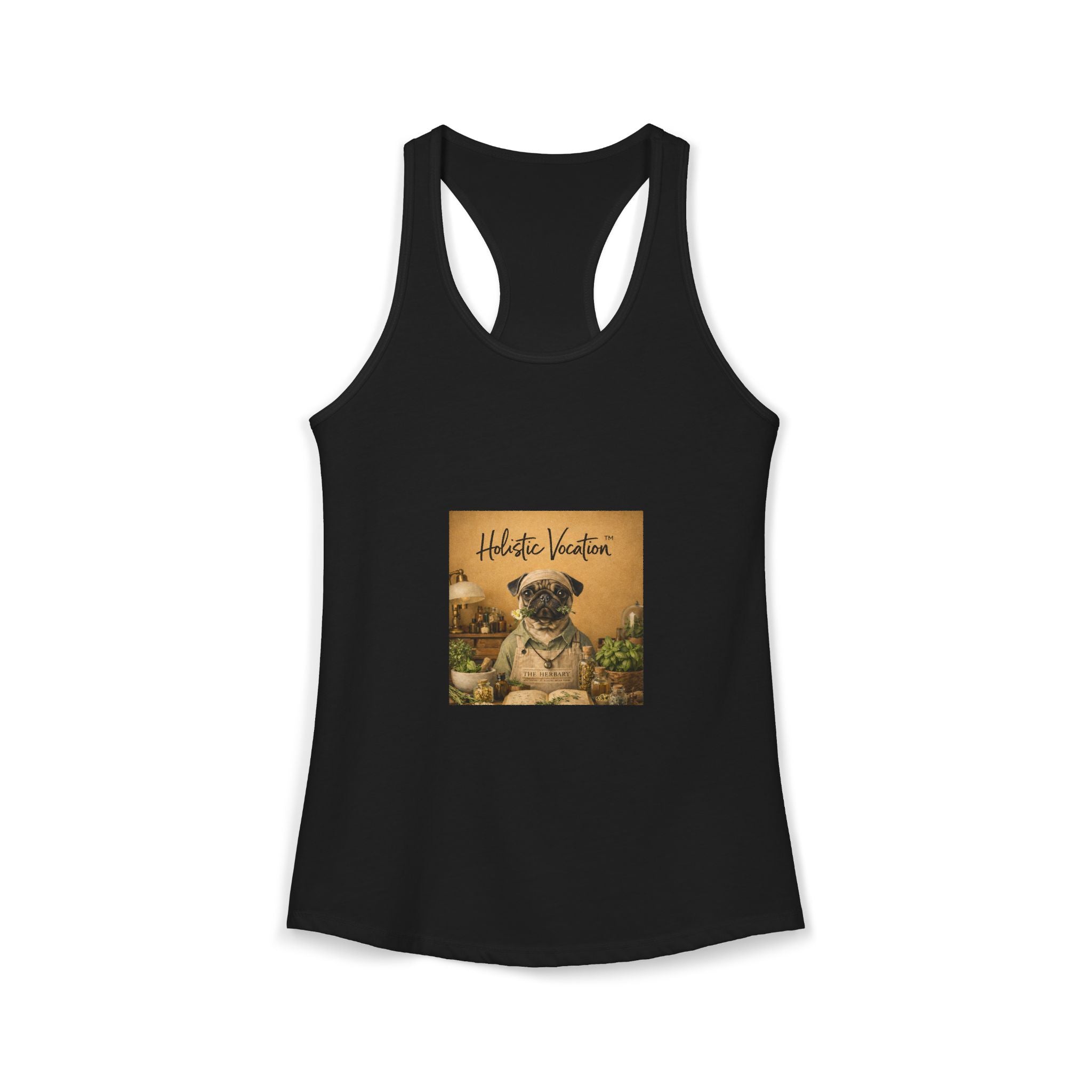 Honor your vocation Vintage Relaxed Dog Women's Ideal Racerback Tank
