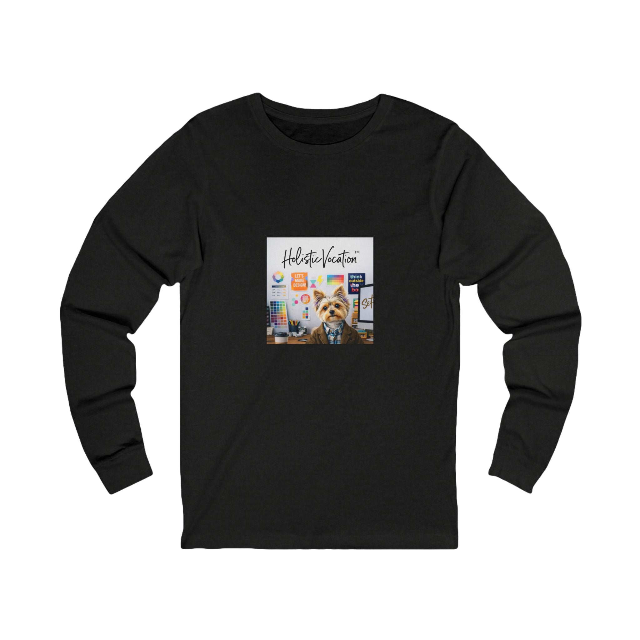 Honor your vocation Long Sleeve Tee — Beach Dog Graphic