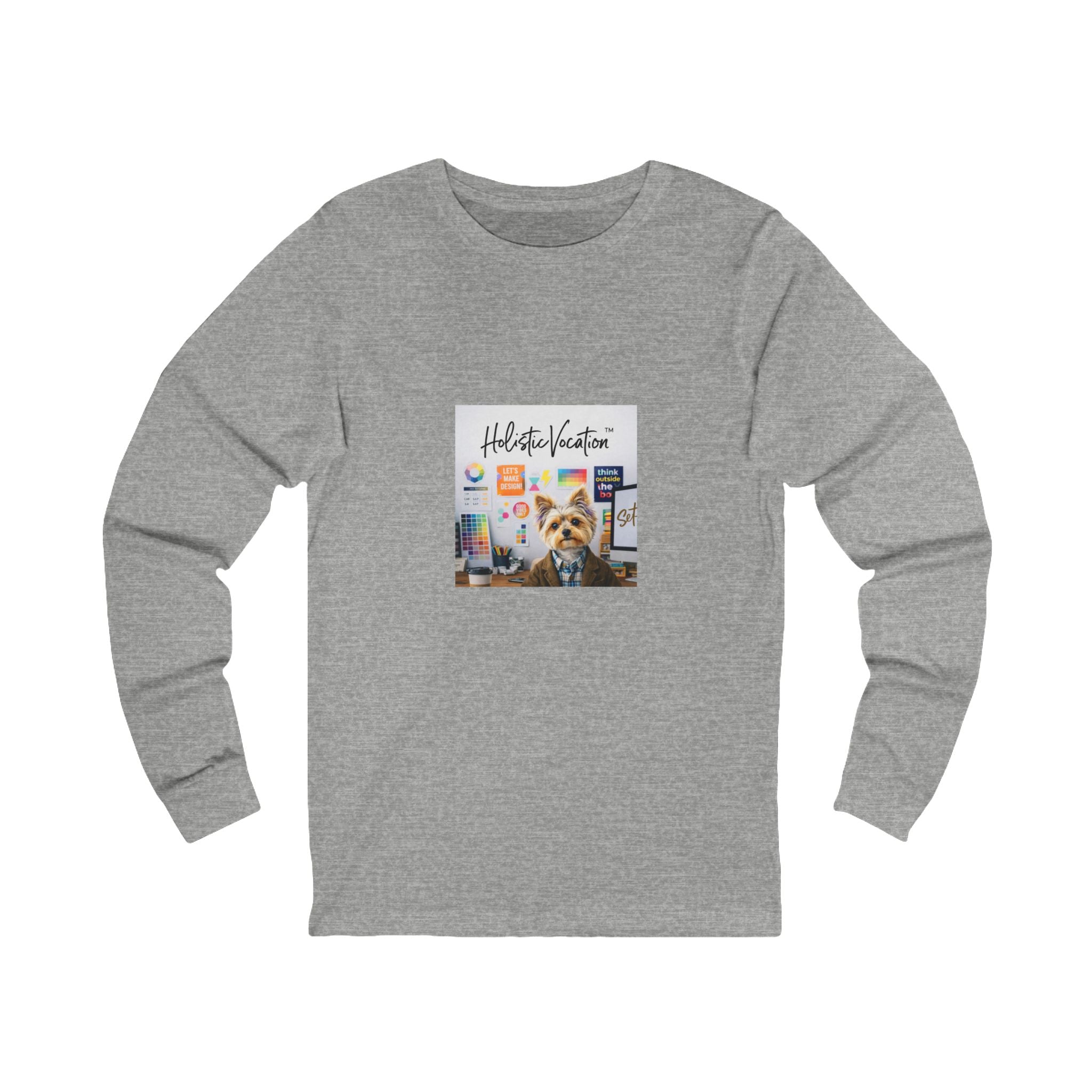 Honor your vocation Long Sleeve Tee — Beach Dog Graphic