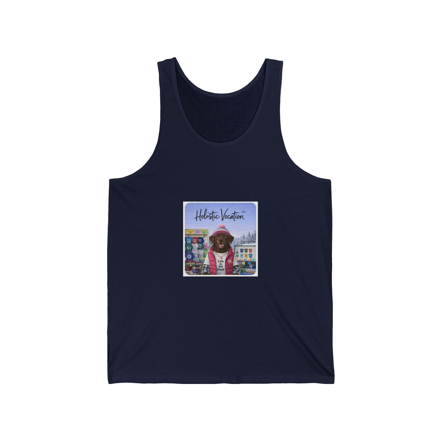 Honor your vocation Dog Tank Top — Cute Pup Beach Travel Graphic Tank