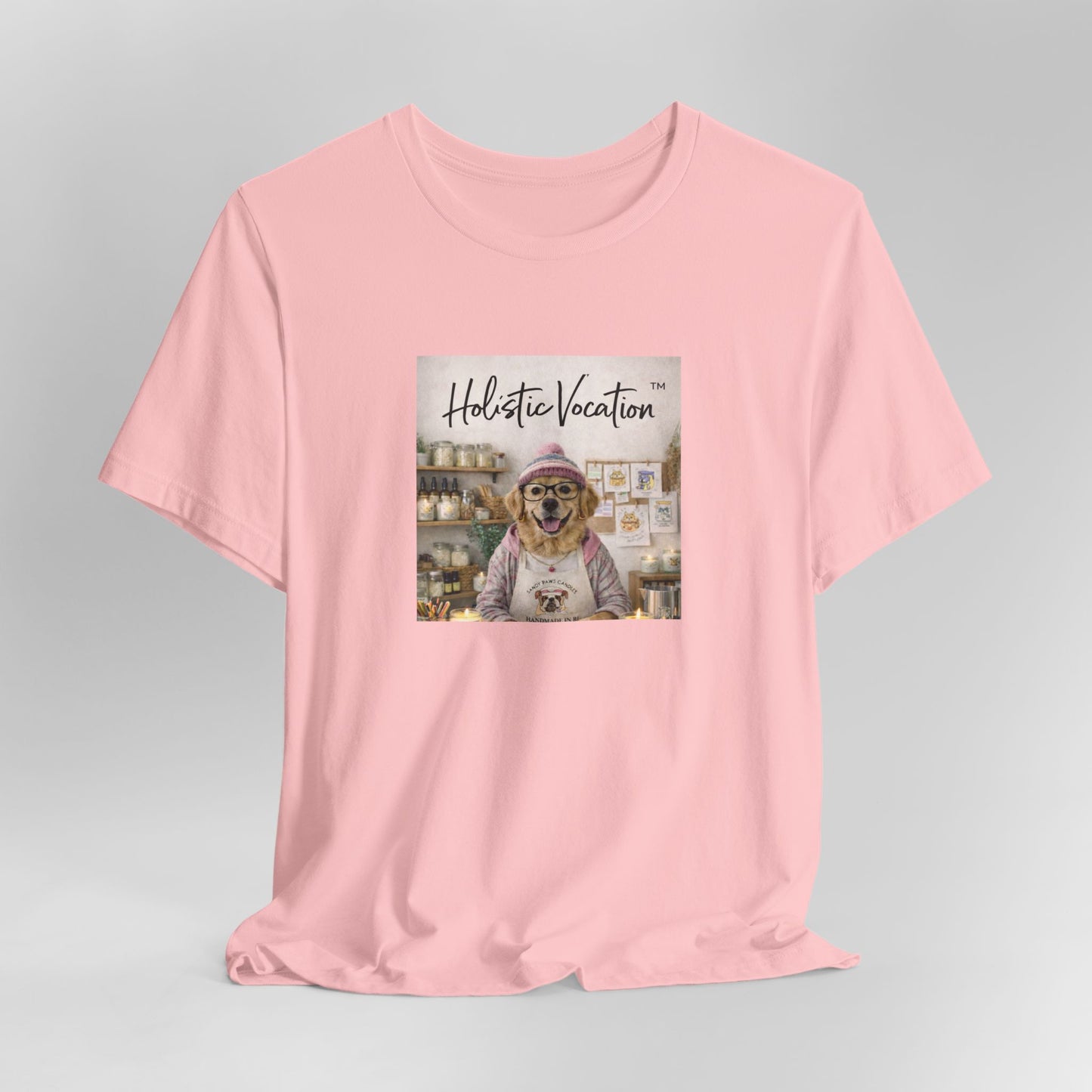 Dog Baker T‑Shirt — "Holistic Vocation" Cute Puppy Baker Graphic Tee