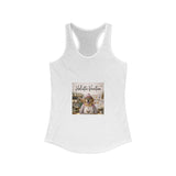 Honor your vocation Cute Puppy Baker Graphic Women's Ideal Racerback Tank