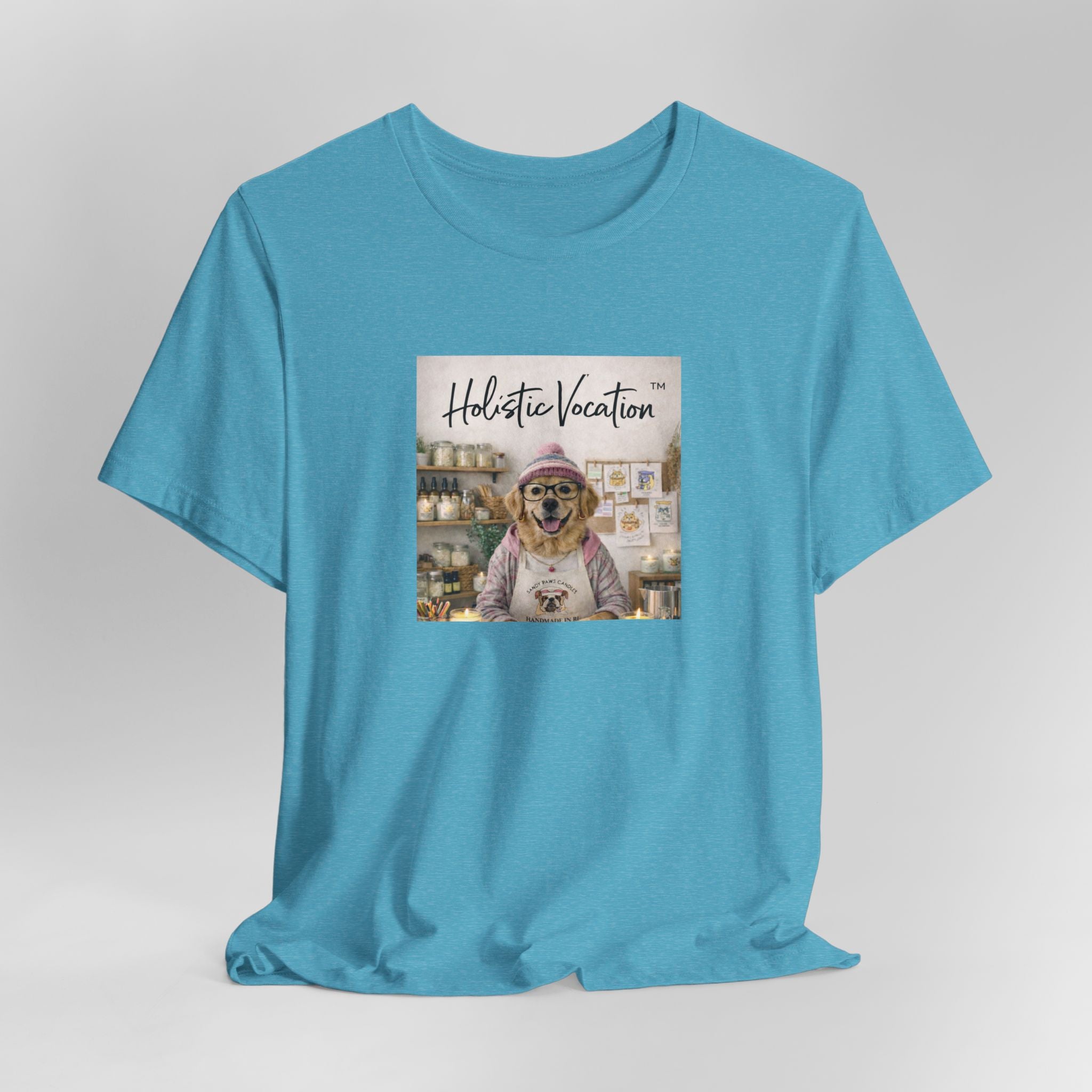 Dog Baker T‑Shirt — "Holistic Vocation" Cute Puppy Baker Graphic Tee