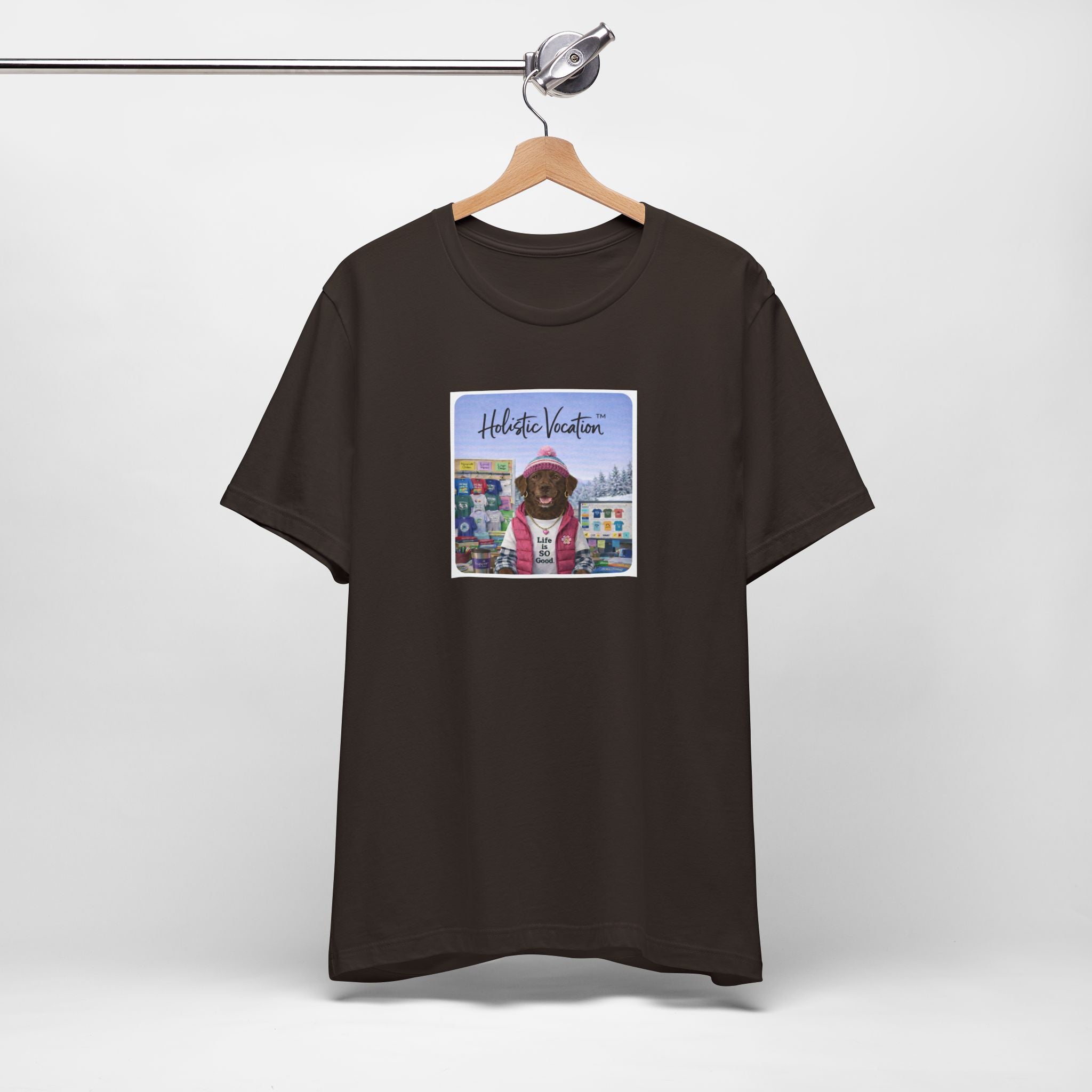 Honor your vocation Dog Vacation T-Shirt — Retro Dog Graphic Tee