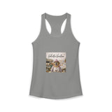 Honor your vocation Cute Puppy Baker Graphic Women's Ideal Racerback Tank