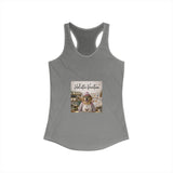 Honor your vocation Cute Puppy Baker Graphic Women's Ideal Racerback Tank